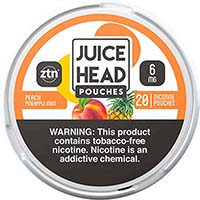 Juice Head 12mg Peach Pineapple Mint Pouch