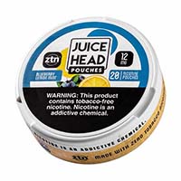 Juice Head 12mg Blueberry Lemon Mint Pouch