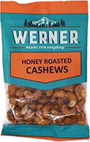 Werner Honey Roast Cashews 2.5oz