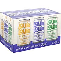 Louie Louie Cbd/thc Seltzer Variety 6pk