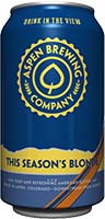 Aspen Brewing Co Blonde 12oz Cans 6 Pack 12 Oz Cans