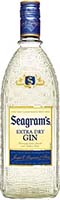 80 Proof Seagram's Extra Dry Gin Plasti