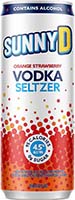 Sunny D Vodka Seltzer Strawberry 4pk