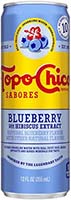 Topo Chico Blueberry W /hibiscus