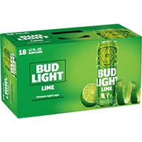 Bud Lt Lime 18 Can
