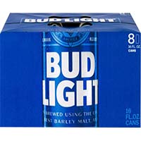 Bud Light 16oz 8pk Cans