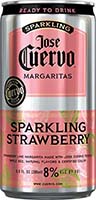 Jose Cuervo Strawberry Margaritas Rtd 4pk
