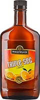 Hiram Walker Triple Sec 375 Ml Bottle