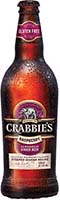 Crabbies Raspberry Ginger Beer 4pk B 12oz
