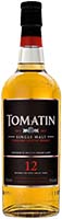 Tomatin 12 Year Old Single Malt Scotch Whiskey