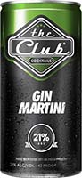 The Club Gin Martini