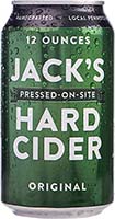 Jacks Original Hard Cider (rome) 6pk Can