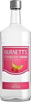 Burnetts Vod Strawberry Banana 750ml
