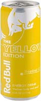 Red Bull Yellow Edition Tropical 12oz Can