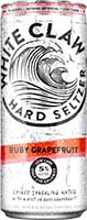 White Claw Hard Seltzer Ruby Grapefruit 6pk Can