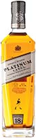 Johnnie Walker Platinum Label 18 Year Old Blended Scotch Whiskey