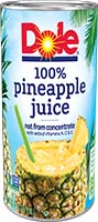 Dole Pineapple Juice Can 46oz/12