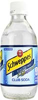 Schweppes Club Soda 10oz 6pk Btls