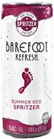 Barefoot Refresh-summer Red 4pk Can
