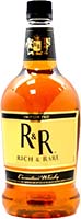 Rich & Rare R&r Blended Canadian Whiskey