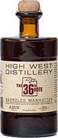 High West The 36th Vote Barreled Manhattan Whiskey Is Out Of Stock