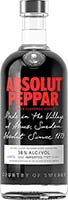 Absolut  Vodka   Pepper 750 Ml