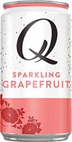 Q Sparkling Grapefruit 4pk Cans
