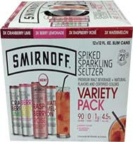 Smirnoff Zero Sugar Seltzer