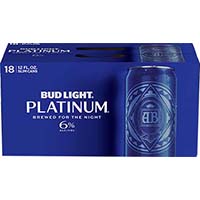 Bud Light Platinum 18 Pk Cans