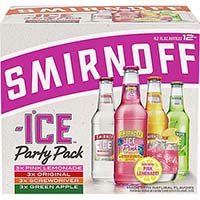 smirnoff ice party pack  12pk bottles