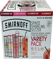 Smirnoff Spiked Sparkling Seltzer Vty Pk Is Out Of Stock
