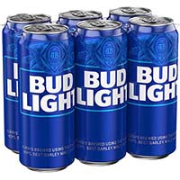 Bud Light 16 Oz 6 Pk Cans