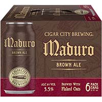 Cigar City Maduro Brown 6pk. Can