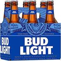Bud Light 6pk Bottles