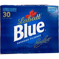 Labatt Blue Cans