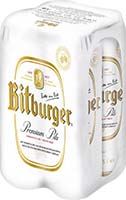 Bitburger Pilsner 4pk Can