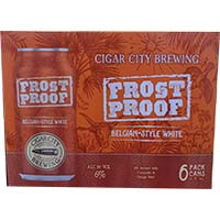 Cigar City Frost Proof White Ale 6pk Cans