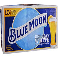 Bluemoon White 15pk Can