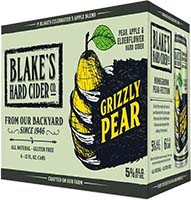 Blakes Grizzly Pear Hard Cider 6pk