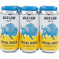 Wild Leap Local Gold Blonde Ale 6pk Cans