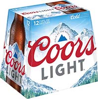 Coors Light 12-pack Bottle 12oz