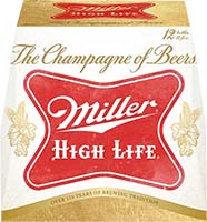 Miller High Life Cans 12pk