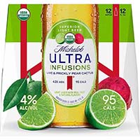 Michelob Ultra Infusions Lime & Prickly Pear Cactus Light Beer Is Out Of Stock