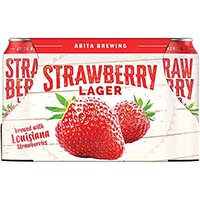 Abita Strawberry Lager 6pks Cans