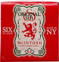 Original Sin Mcintosh Cider