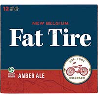 New Belgium Fat Tire 12 Pk Cans