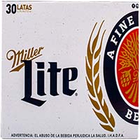 Miller Lite Cans