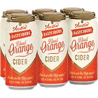 Austin Eastciders Blood Orange Cider Cans