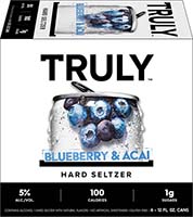 Truly Hard Seltzer Blueberry & Acai, Spiked & Sparkling Water Is Out Of Stock
