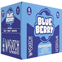 Wasatch Blueberry Hefe 6pk Can